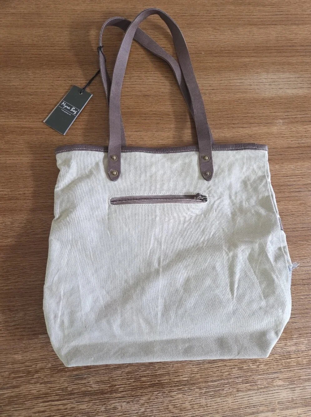 NWT Myra Bag French Countryside Patchwork Canvas Tote